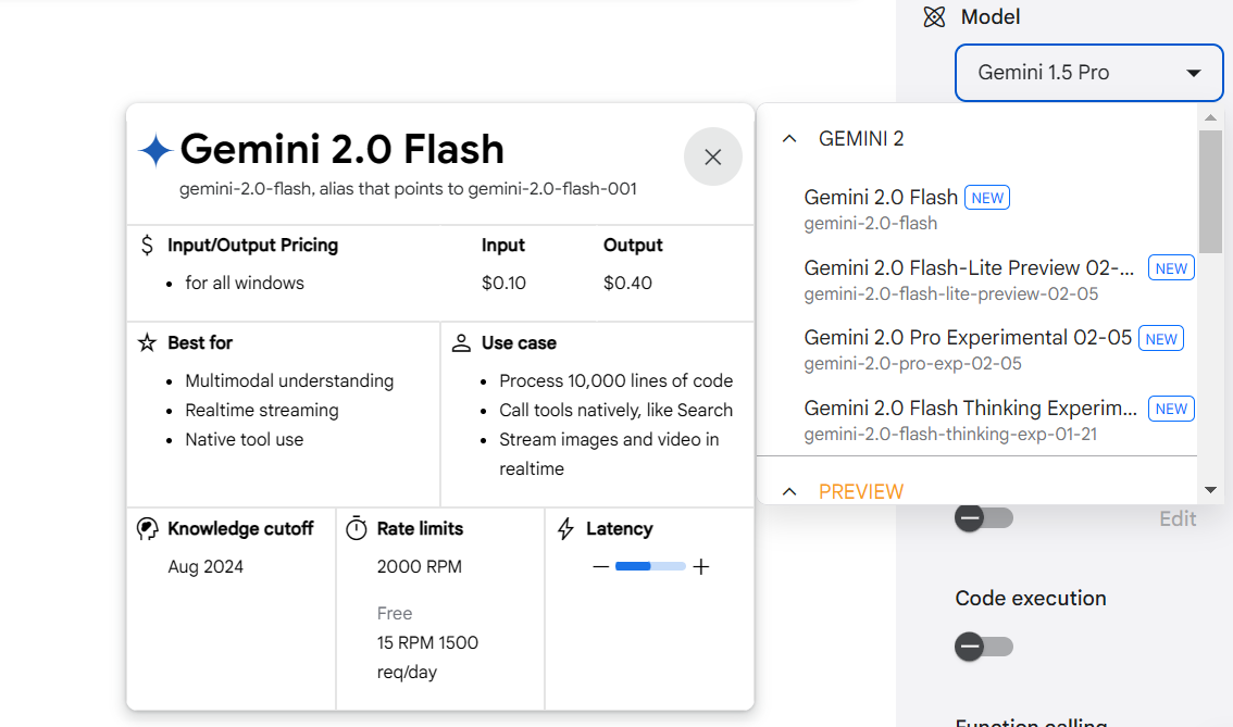 Gemini 2发布: 7.5美元生成10万条商品描述(25年2月)